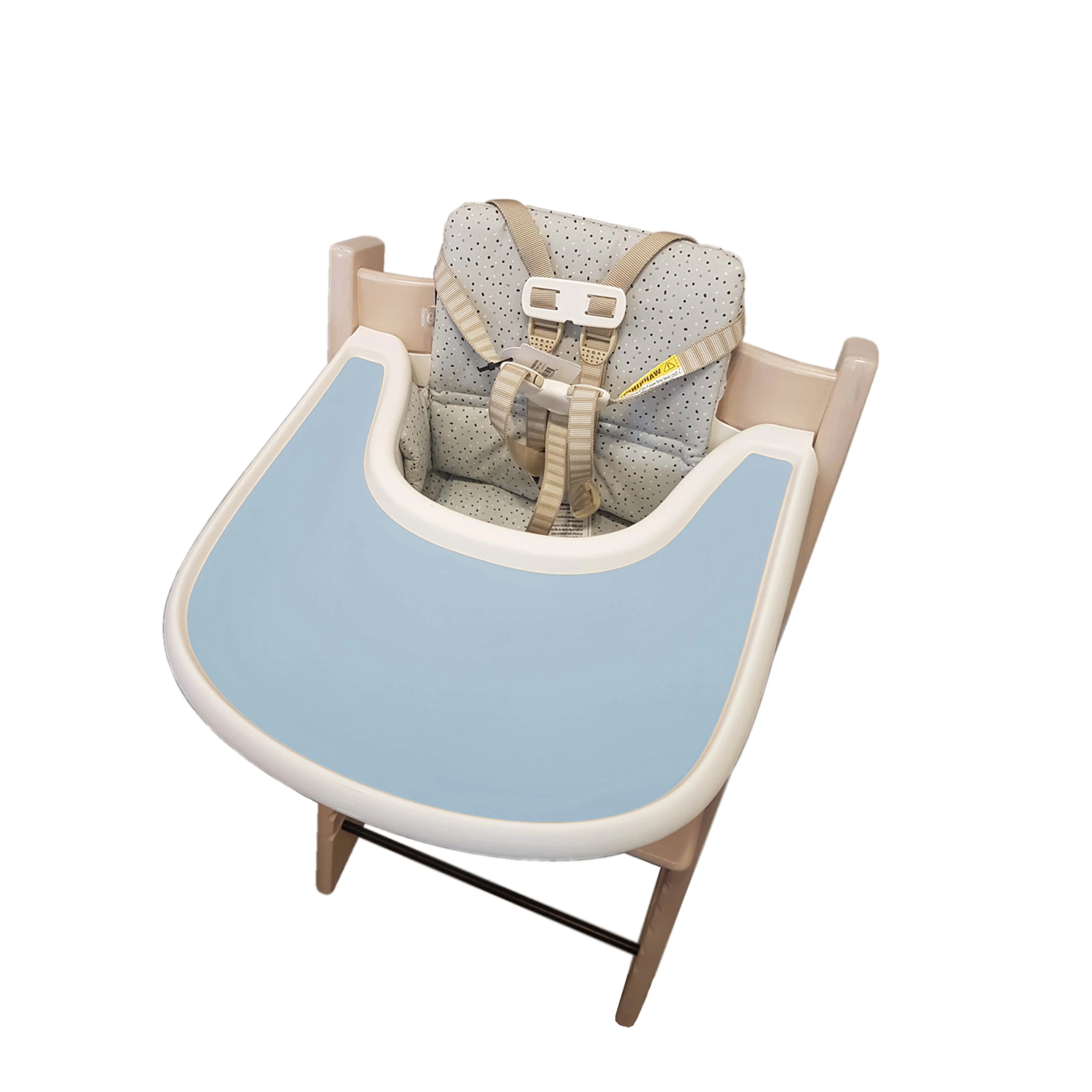 1pcs-Easy To Clean Trip Trap Placemat Silicone Baby Dining Feeding Mat Highchair Flat Tray Placemat For Baby Purest Peak